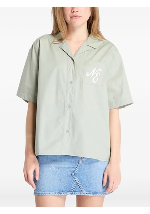 NEW ERA CAP Revere embroidered shirt - Green