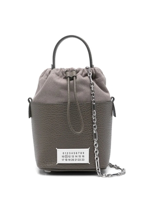 Maison Margiela small 5AC bucket bag - Grey