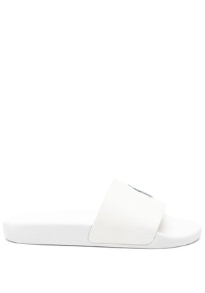 Polo Ralph Lauren Polo Pony slides - White