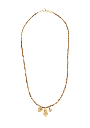 ISABEL MARANT heart-hand necklace - Gold