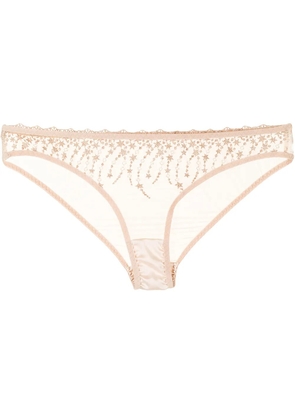 Gilda & Pearl Under the Stars sheer briefs - Neutrals