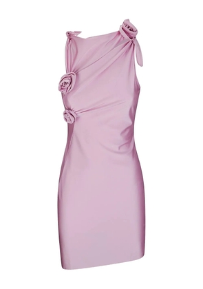 Coperni asymmetric mini dress - Pink