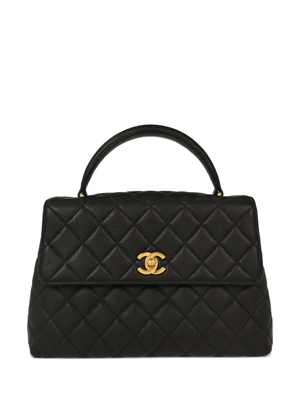 CHANEL Pre-Owned 1997 Kelly quilted leather handbag - Black