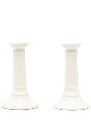 The Conran Shop Wardour candle holders (set of two) - Neutrals