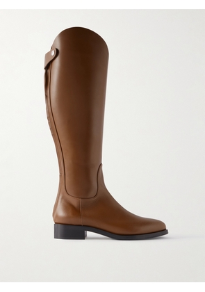 Aeyde - Hector Leather Knee Boots - Brown - 36,37,38,39,40,41,42