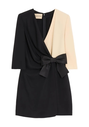 Valentino Garavani bow-detail midi dress - Black