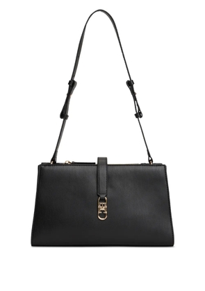 Tommy Hilfiger logo-plaque shoulder bag - Black