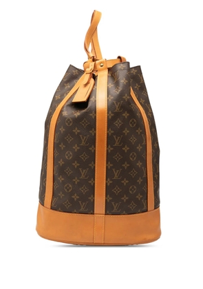 Louis Vuitton Pre-Owned 1992 Monogram Randonnee GM backpack - Brown
