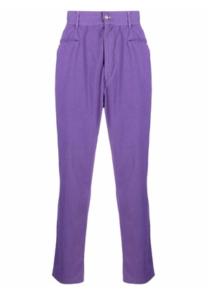 Dolce & Gabbana Pre-Owned 1990s high-waist trousers - Purple