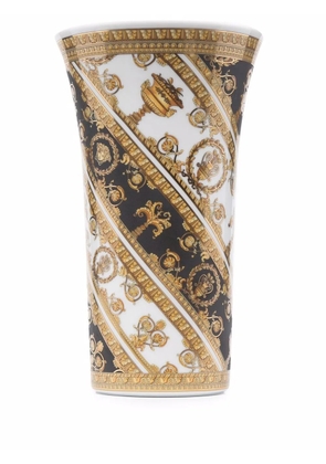 Versace Barocco-print vase - Gold