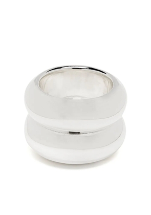 Uncommon Matters Breve double-brand ring - Silver