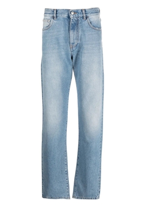 GCDS low-rise straight-leg jeans - Blue