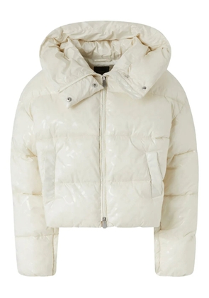 PINKO hooded puffer jacket - White