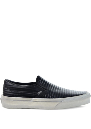 Vans Classic leather slip-on - Black