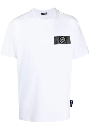 Plein Sport logo-patch short-sleeved T-shirt - White
