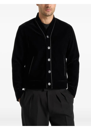 Manière De Voir Nassim velvet jacket - Black