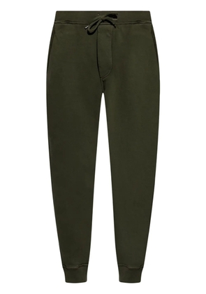 DSQUARED2 drop-crotch cotton track pants - Green