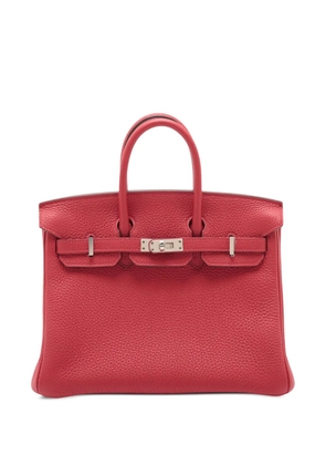 Hermès Pre-Owned 2020 Togo Verso Birkin Retourne 25 handbag - Red