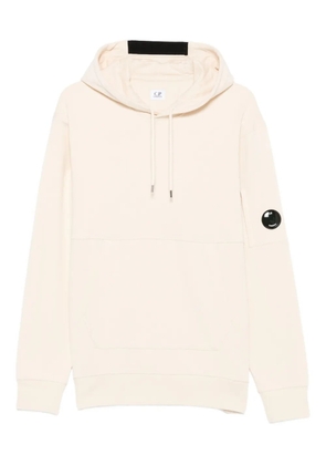C.P. Company logo-print hoodie - Neutrals