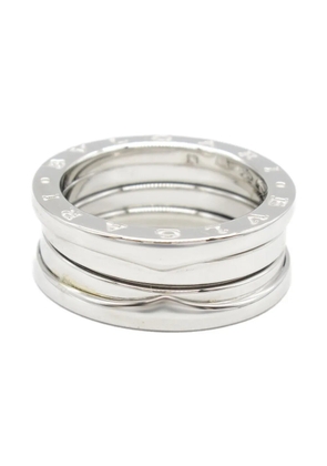 Bvlgari Pre-Owned 2010s 18K white gold B-Zero1 ring - Silver