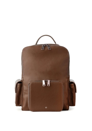 MISCI leather backpack - Brown