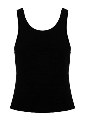 IXIAH ribbed tank top - Black