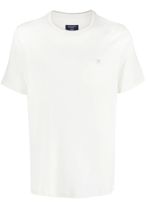 Hackett embroidered-logo cotton T-Shirt - White