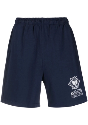 Sporty & Rich NY Racquet Club track shorts - Blue