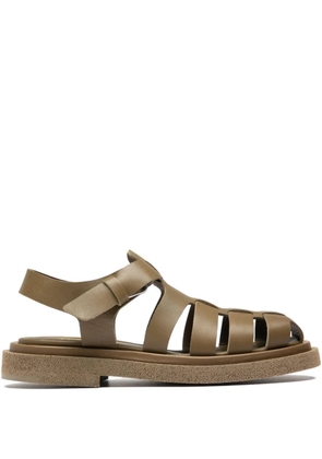 Officine Creative Wisal 030 round-toe sandals - Green