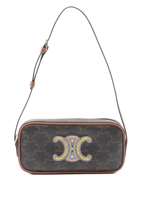 Celine Pre-Owned 2010s Triomphe one shoulder bag - Black