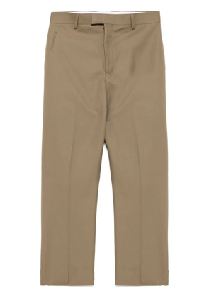 Ferragamo cotton chinos - Brown