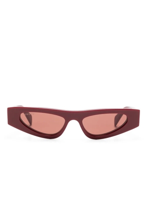 Gucci Pre-Owned cat-eye sunglasses - Red