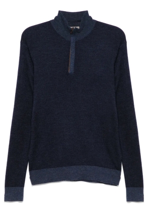 N.Peal regent birdeye cardigan - Blue