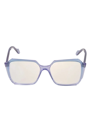 Kador Lizzy geometric-frame glasses - Purple