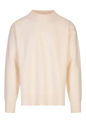 Jil Sander crew-neck wool jumper - Neutrals