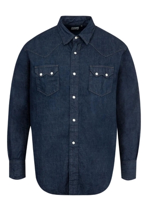 Orslow long-sleeve denim shirt - Blue