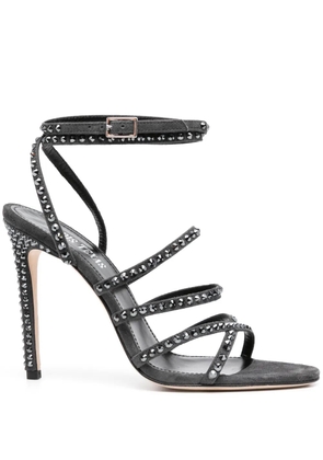 Paris Texas Holly Maeva 115mm sandals - Grey