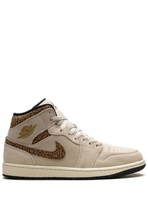 Jordan Air Jordan 1 Mid 'Brown Elephant' sneakers - Neutrals