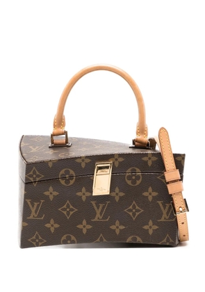 Louis Vuitton Pre-Owned 2014 pre-owned Monogram Twisted Box two-way handbag - Brown