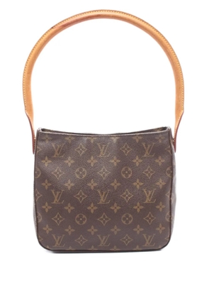 Louis Vuitton Pre-Owned 2001 Looping MM monogram shoulder bag - Brown