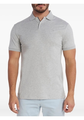 Hackett logo-embroidered polo shirt - Grey