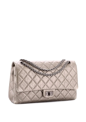 CHANEL Pre-Owned Reissue 2.55 Flap Bag Quilted Aged Calfskin 226 shoulder bag - Silver