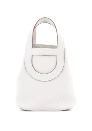 Hermès Pre-Owned In-The-Loop Bag Clemence with Swift 18 bucket bag - White
