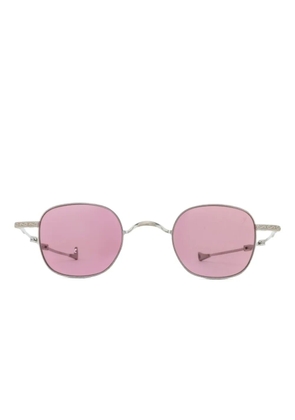 Eyepetizer Mongibello round-frame sunglasses - Silver