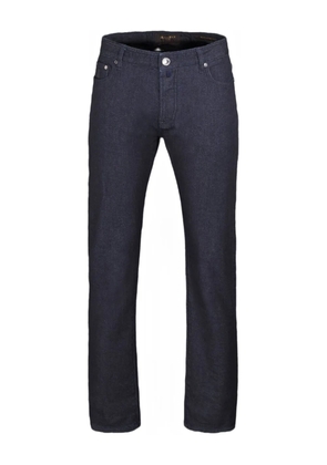 Moorer five-pockets slim-fit jeans - Blue
