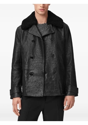 AllSaints Hamlet leather jacket - Black