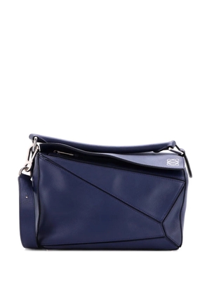Loewe Pre-Owned Puzzle Bag Leather Small satchel - Blue