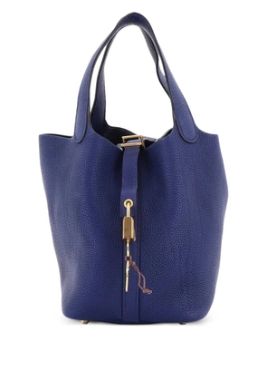 Hermès Pre-Owned Picotin Lock Bag Maurice PM bucket bag - Blue