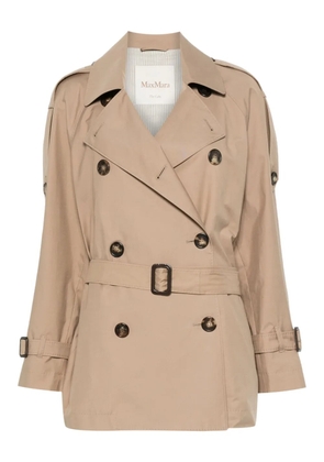 Max Mara belted double-breasted coat - Neutrals