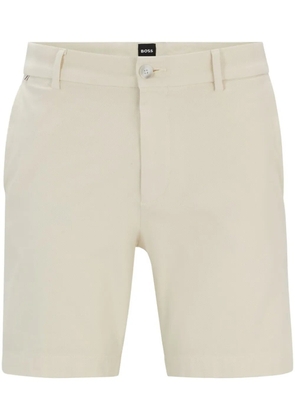 BOSS cotton chino shorts - Neutrals